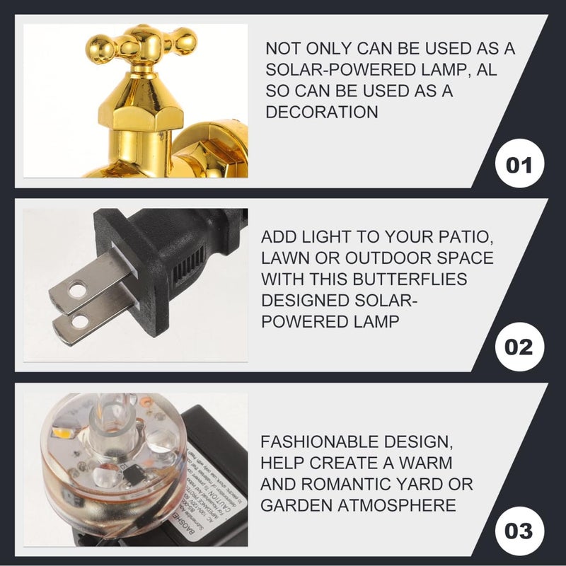 balacoo 1set Invisible Faucet Fountain Garden Decoration Creative Floating Spout Ornament for Courtyard Art Pump for Outdoor Decor and Projects - Image 2
